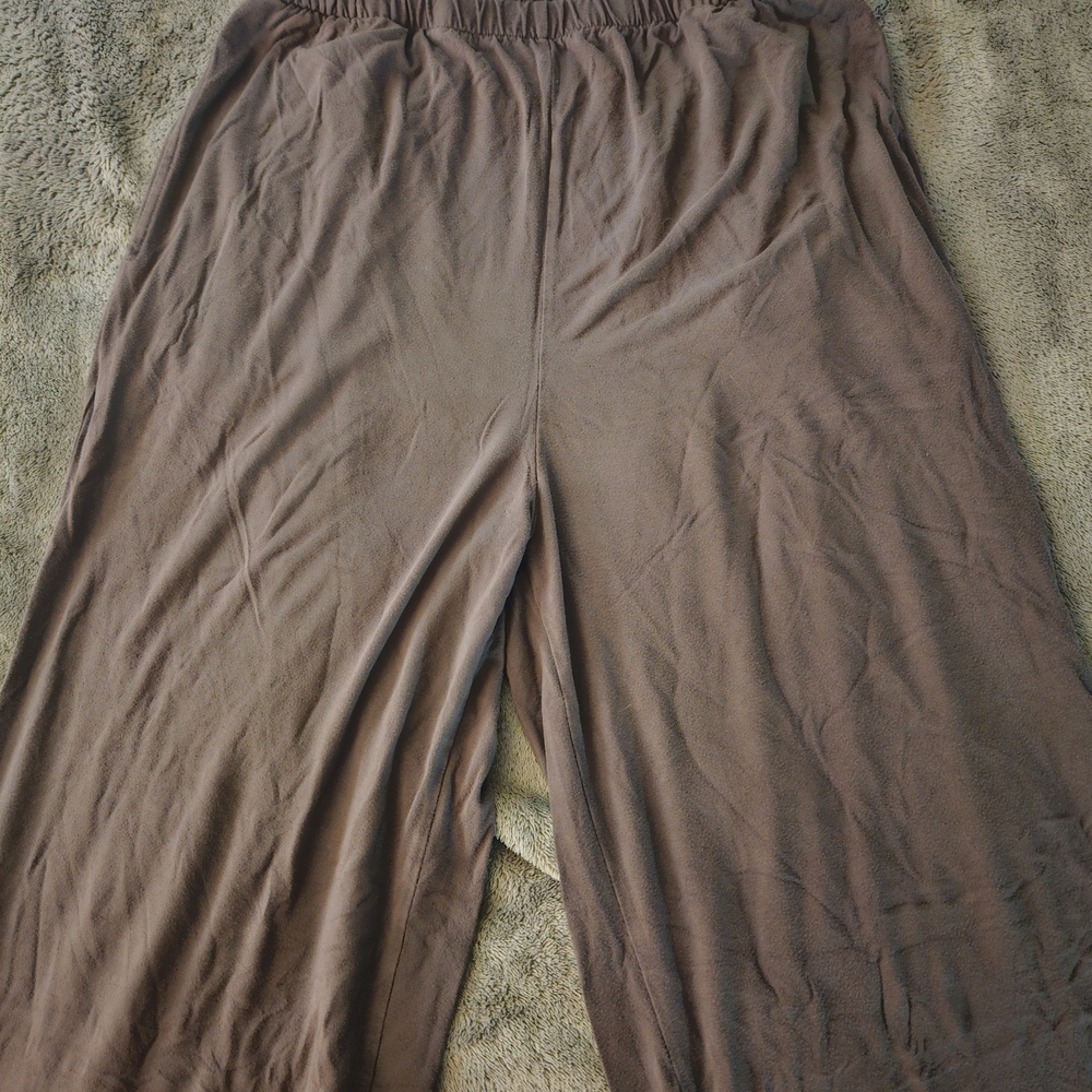 Gray Wide-Leg Pants